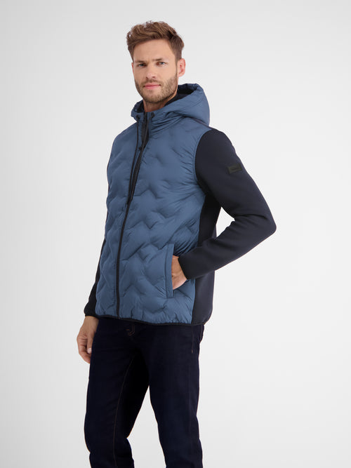 Lerros Sweatjacke mit Nylonfront Schlussverkauf