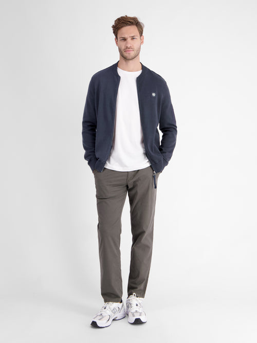 Lerros Strickjacke mit College Kragen für Herren Günstiger Verkauf