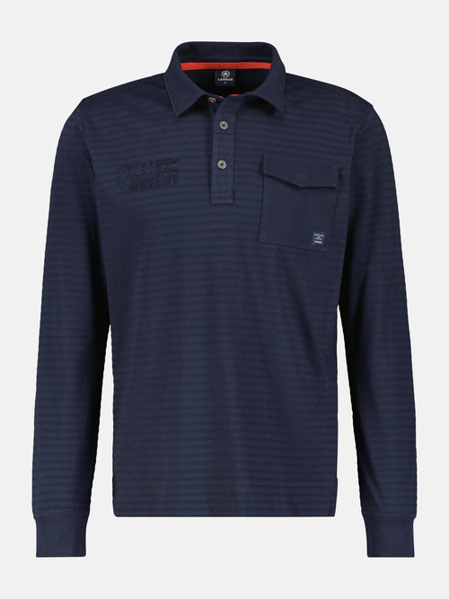 Lerros Longsleeve-Polo. gestreift Online