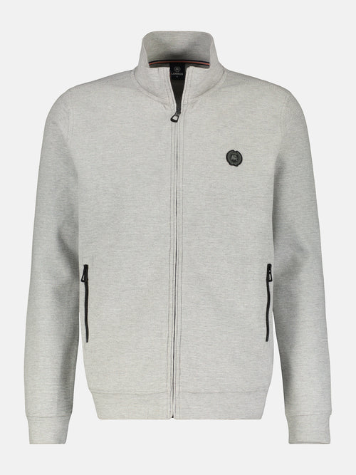 Lerros Sweatjacke in Strukturqualität Fabrikladen