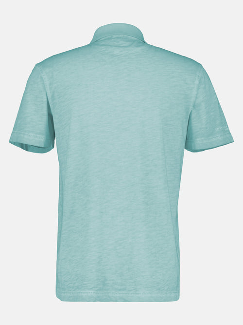 Lerros Poloshirt mit Brustprint im Angebot