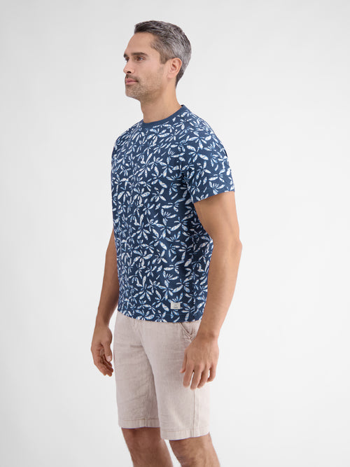 Lerros T-Shirt für Herren mit floralem Print Meist gekauft