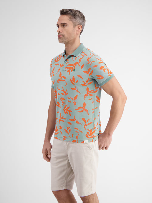 Lerros Poloshirt mit floralem Druck Günstiger Verkauf