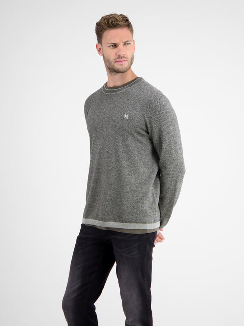 Lerros Gestreifter Strick-Longsleeve Meist gekauft