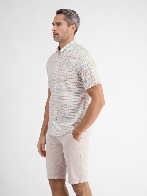 Lerros Kurzarmhemd mit geometrischem Muster Outlet