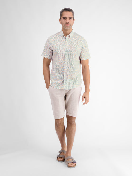 Lerros Kurzarmhemd mit geometrischem Muster Outlet