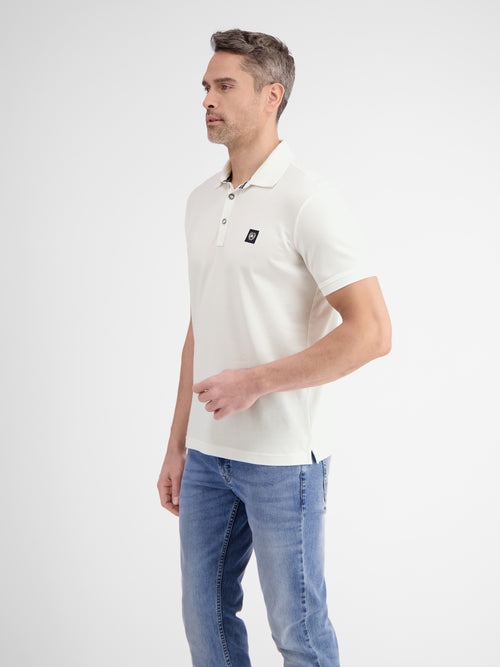 Lerros Herren Poloshirt mit Stretchanteil, unifarben Auslauf