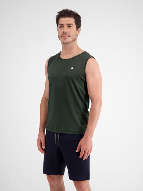 Lerros Unifarbenes Tanktop für Herren Schlussverkauf
