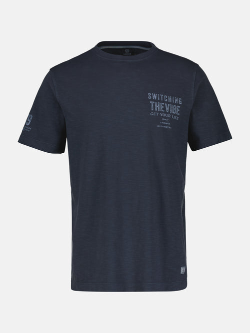 Lerros T-Shirt für Herren mit Brustprint Günstiger Verkauf
