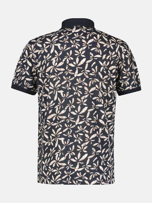 Lerros Herren Poloshirt mit floralem Druck Outlet