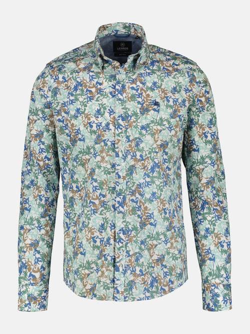Lerros Langarmhemd mit floralem Druck im Angebot