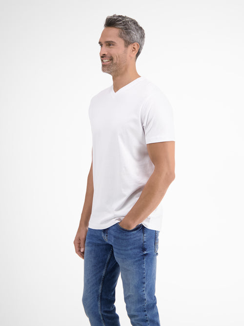 Lerros Doppelpack Herren T-Shirt, V-Neck in Premium Baumwollqualität Online