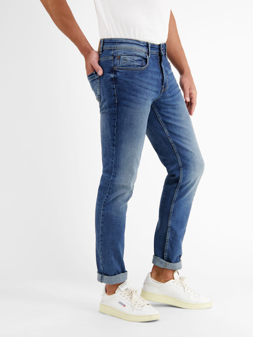Lerros BAXTER 5-Pocket-Denim im Used-Look, RELAXED FIT, Comfort Stretch Meist gekauft