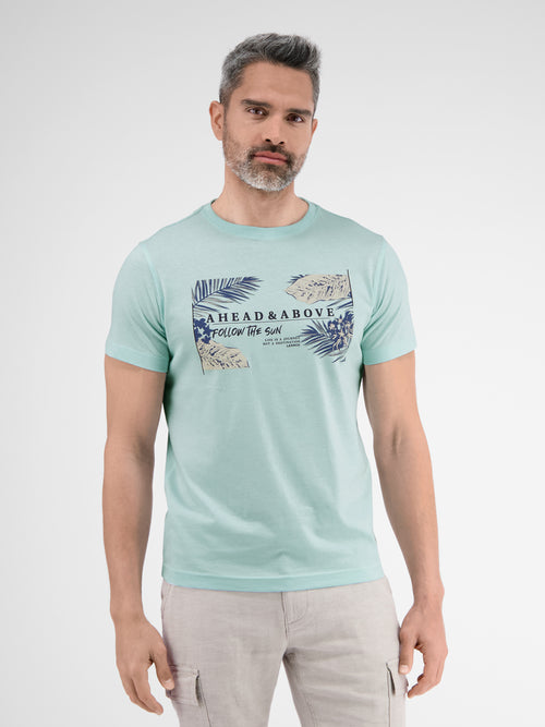 Lerros T-Shirt mit Design-Fotoprint