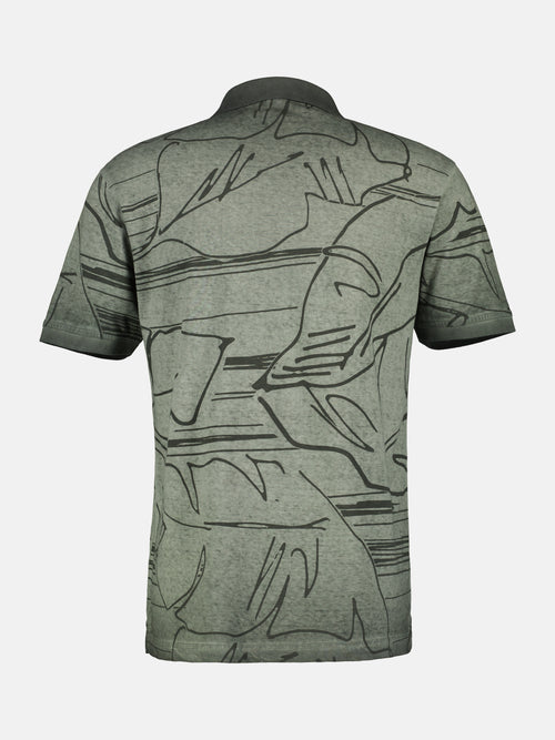 Lerros Poloshirt *Floral Lines* Günstiger Verkauf