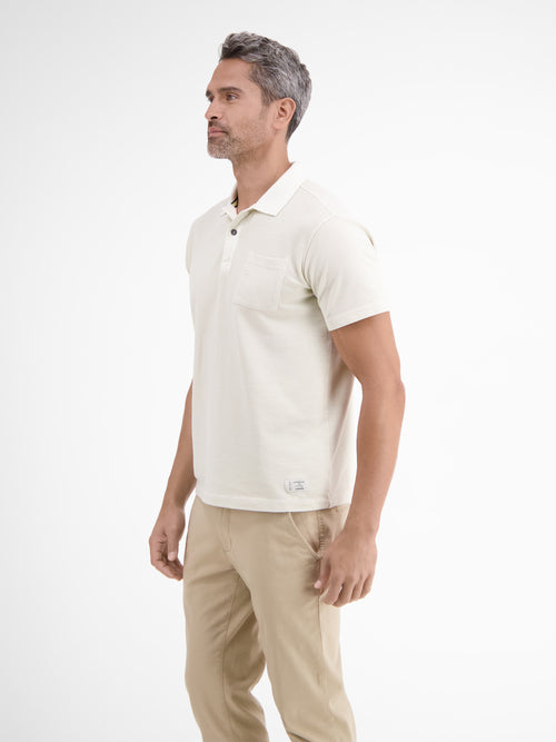 Lerros Poloshirt in Two-Tone-Piqué Outlet