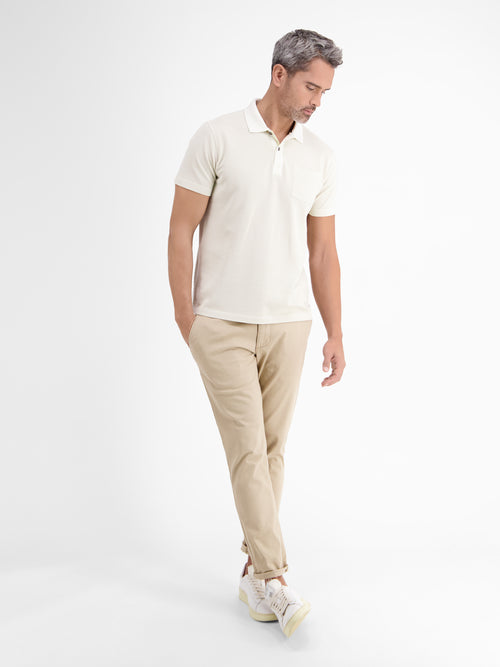 Lerros Poloshirt in Two-Tone-Piqué Outlet