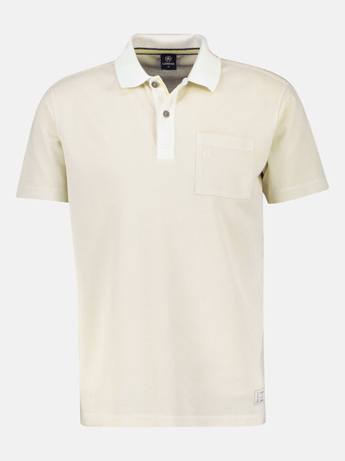 Lerros Poloshirt in Two-Tone-Piqué Outlet