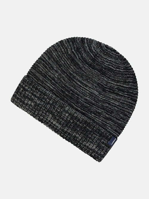 Lerros Strickmütze aus zweifarbigem Strukturgarn im Angebot