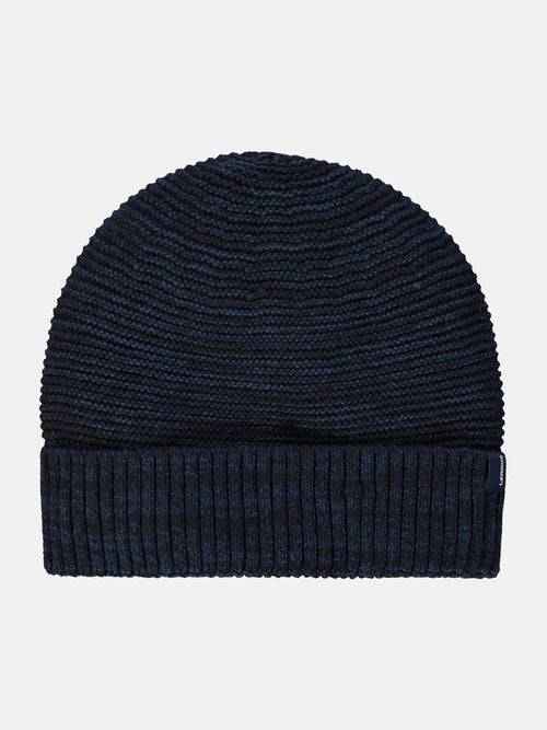 Lerros Strickmütze aus zweifarbigem Strukturgarn im Angebot