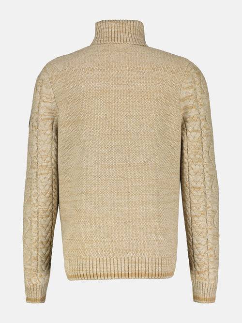 Lerros Jacquard-Rollkragenpullover Schlussverkauf