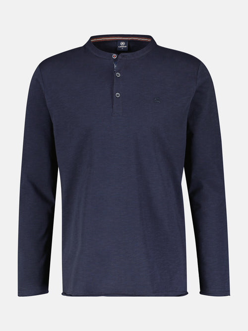 Lerros Slub-Jersey Serafino. Longsleeve Blitzverkäufe