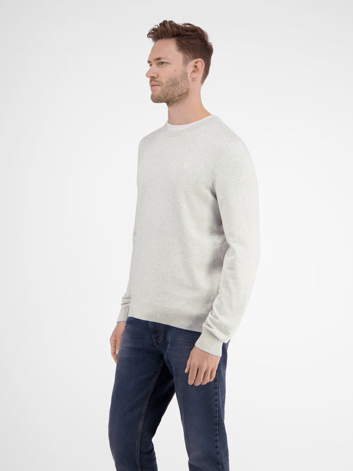 Lerros Lässiger Flachstrickpullover Verkauf