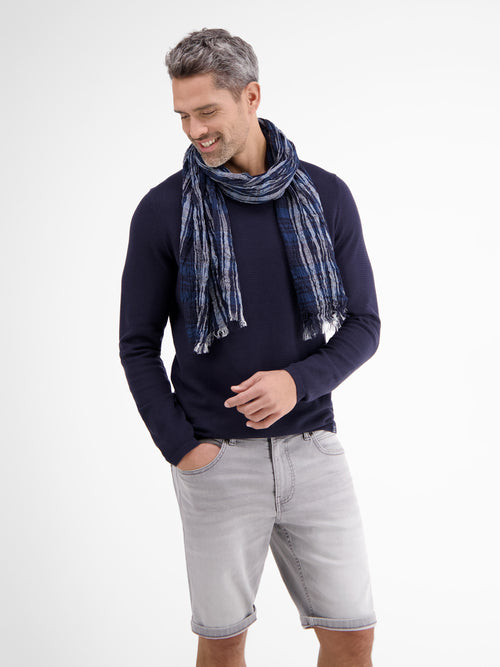 Lerros Schal mit Stripe-Check-Muster Blitzverkäufe