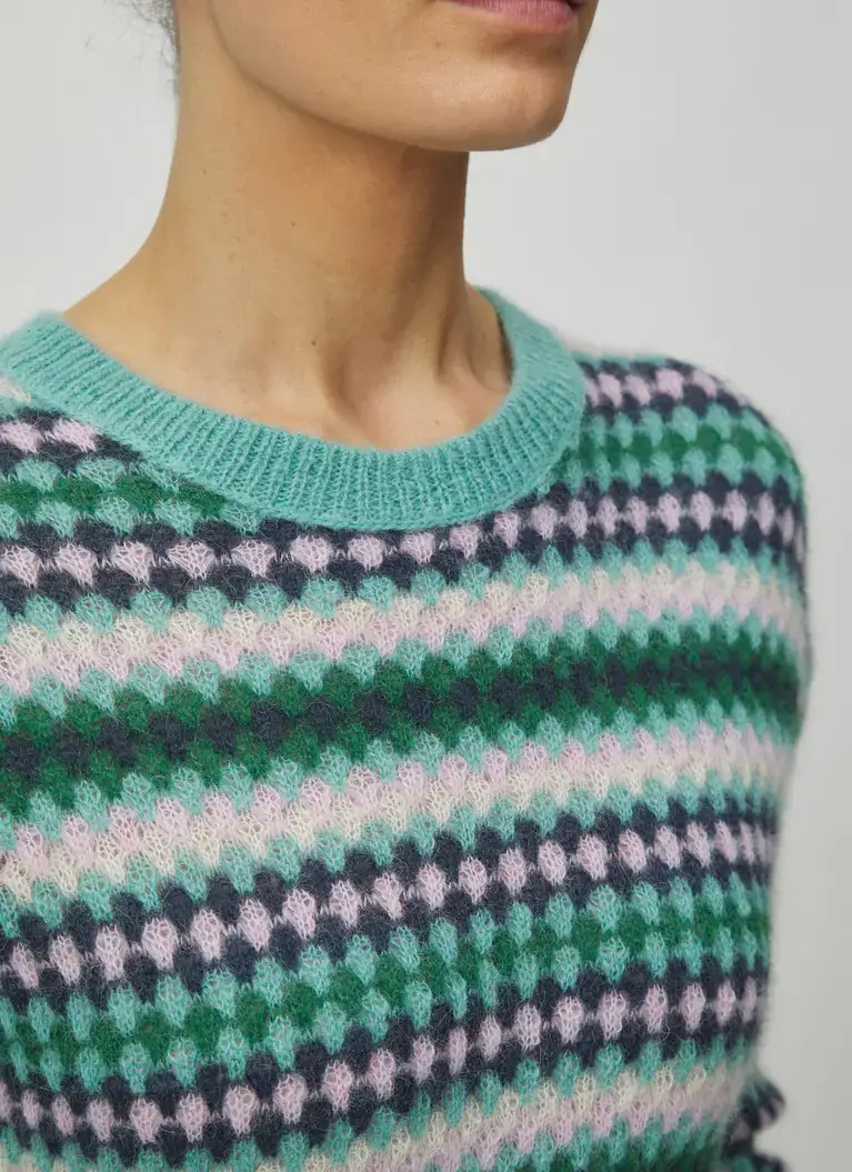 Maerz Muenchen RundhalspulloverAlpaka-Mohair-MixArt. Nr. 331101-828 Online