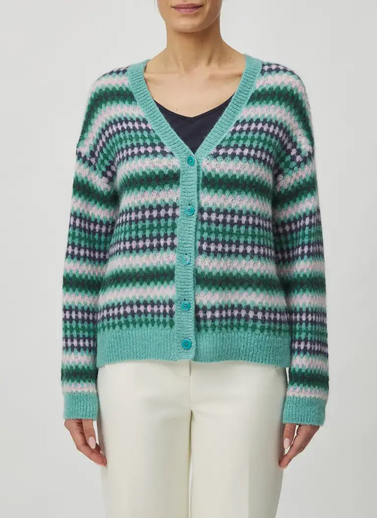 Maerz Muenchen StrickjackeAlpaka-Mohair-MixArt. Nr. 231101-828 Outlet