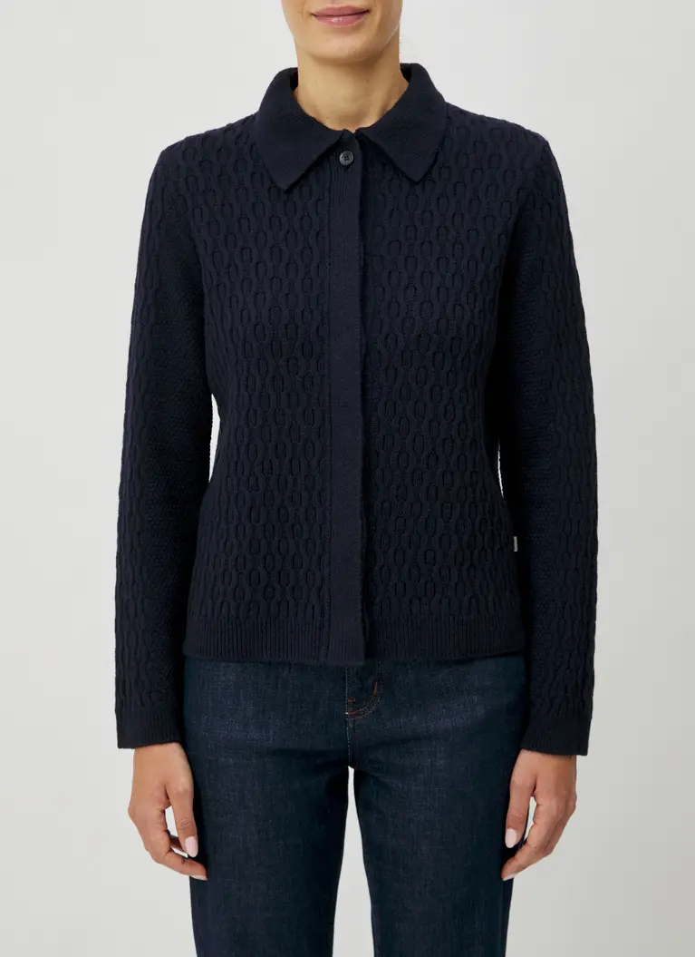 Maerz Muenchen Strickjacke100% SchurwolleArt. Nr. 257700-399 Günstiger Verkauf