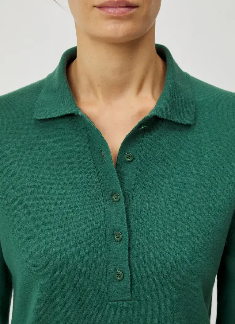 Maerz Muenchen Polokragen Pullover100% MerinowolleArt. Nr. 367600-285 Auslauf