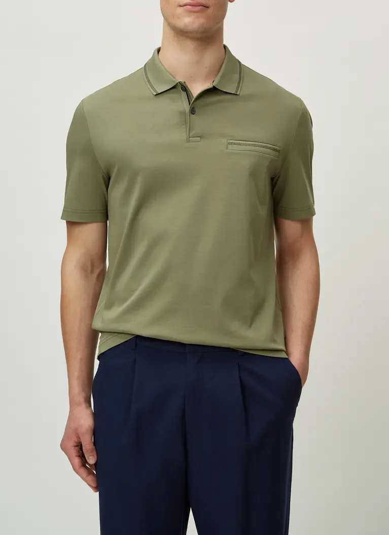 Maerz Muenchen Poloshirt100% BaumwolleArt. Nr. 645701-297 im Angebot