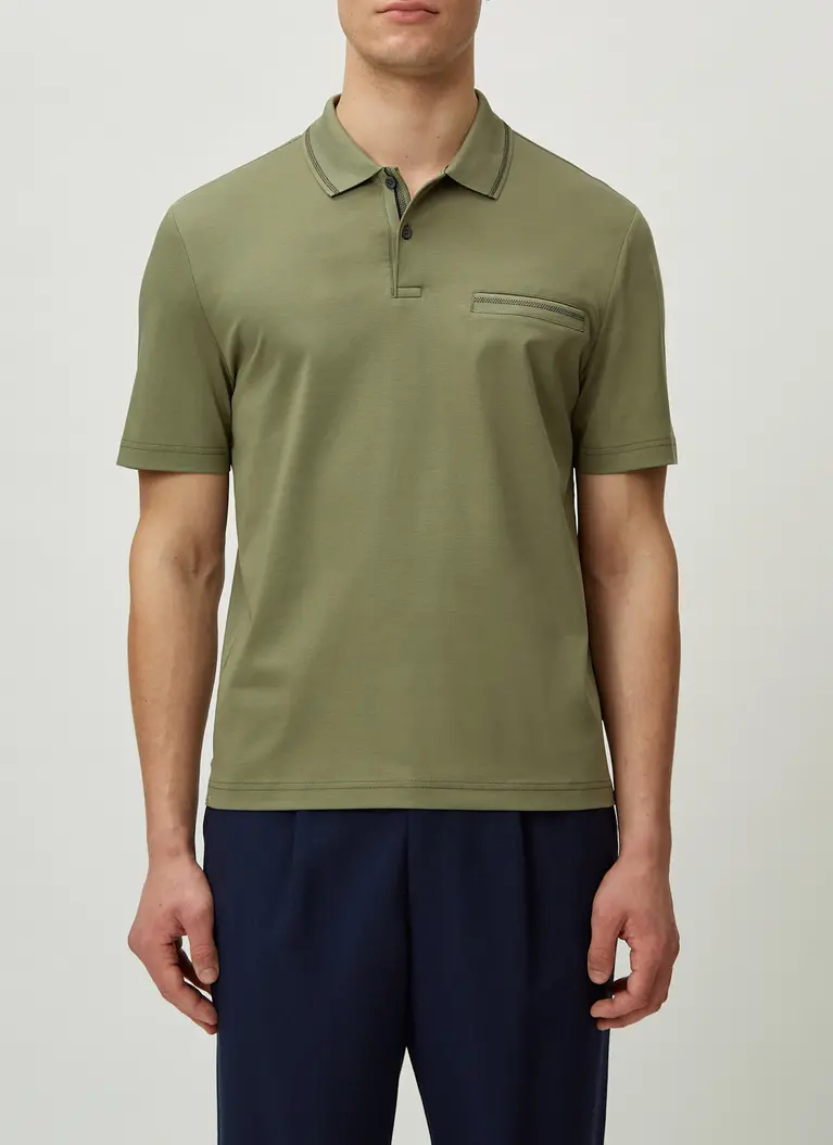 Maerz Muenchen Poloshirt100% BaumwolleArt. Nr. 645701-297 im Angebot
