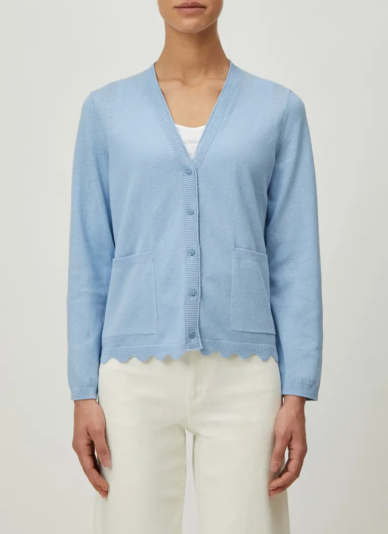 Maerz Muenchen StrickjackeBaumwoll-Leinen-MixArt. Nr. 206000-318 im Angebot