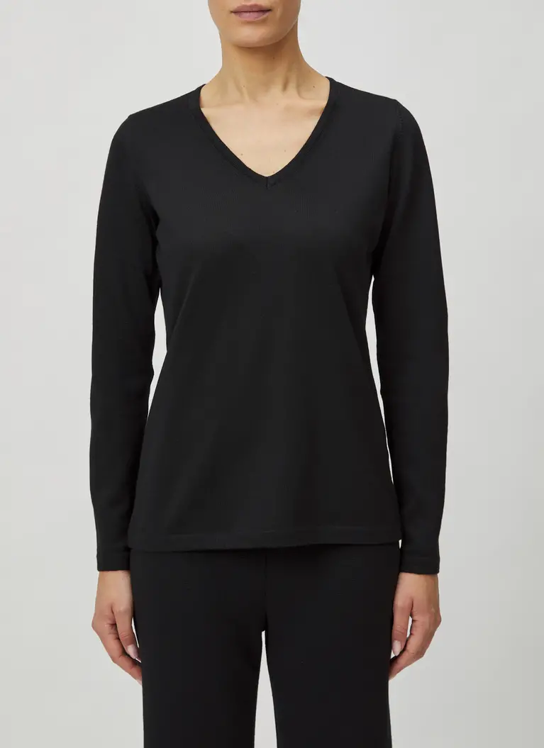 Maerz Muenchen V-Ausschnitt Pullover100% MerinowolleArt. Nr. 300000-595 Schlussverkauf