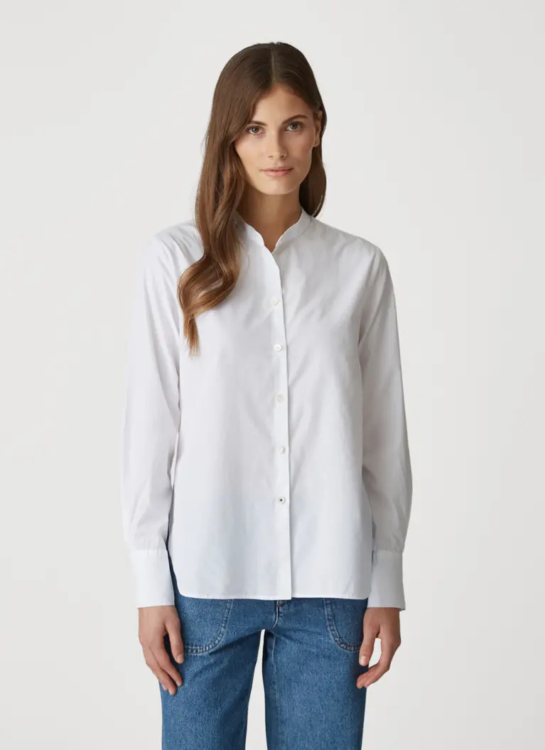 Maerz Muenchen Stehkragenbluse100% BaumwolleArt. Nr. 109500-501 Schlussverkauf