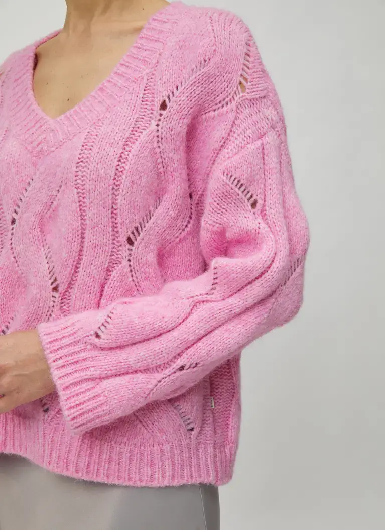 Maerz Muenchen V-AusschnittPullover Alpaka-Woll MischungArt. Nr. 392500-702 Auslauf