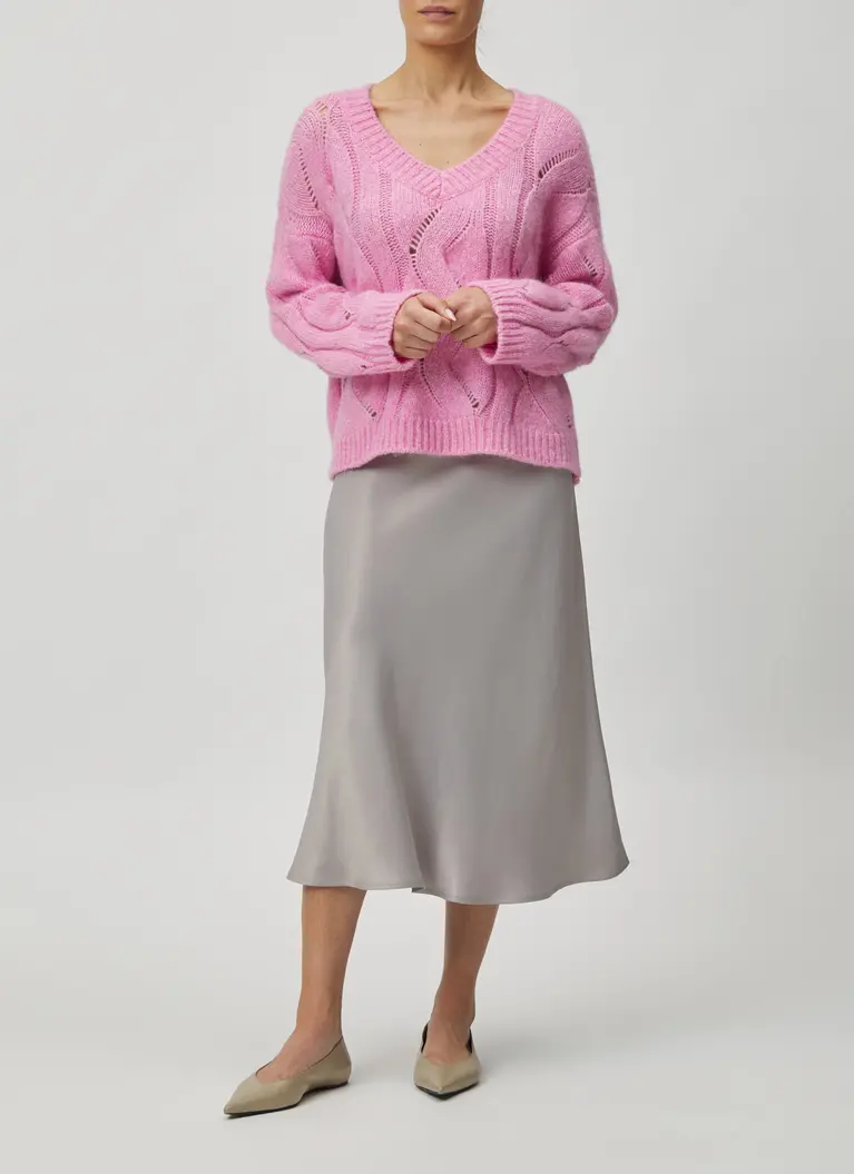 Maerz Muenchen V-AusschnittPullover Alpaka-Woll MischungArt. Nr. 392500-702 Auslauf