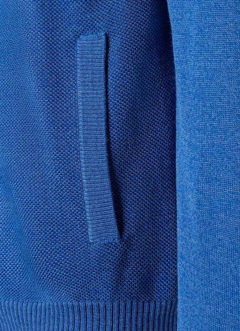 Maerz Muenchen Stehkragen-Zipper100% MerinowolleArt. Nr. 590900-355 Fabrikverkauf