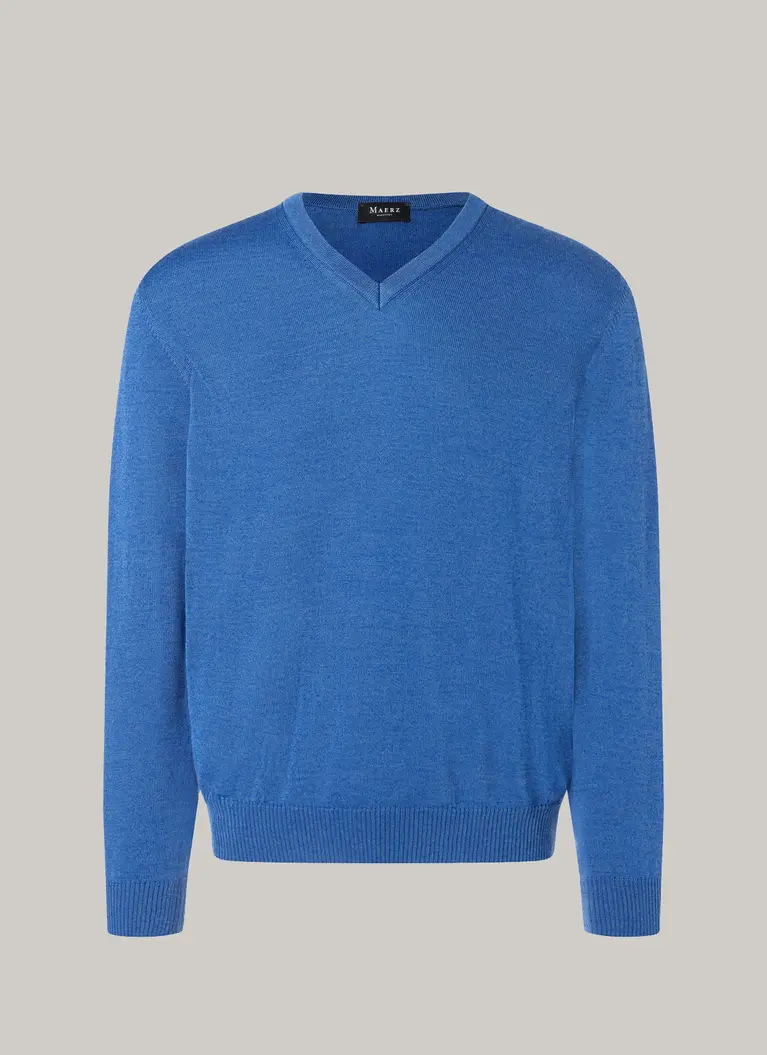 Maerz Muenchen V-Pullover100% MerinowolleArt. Nr. 490400-355 Verkauf