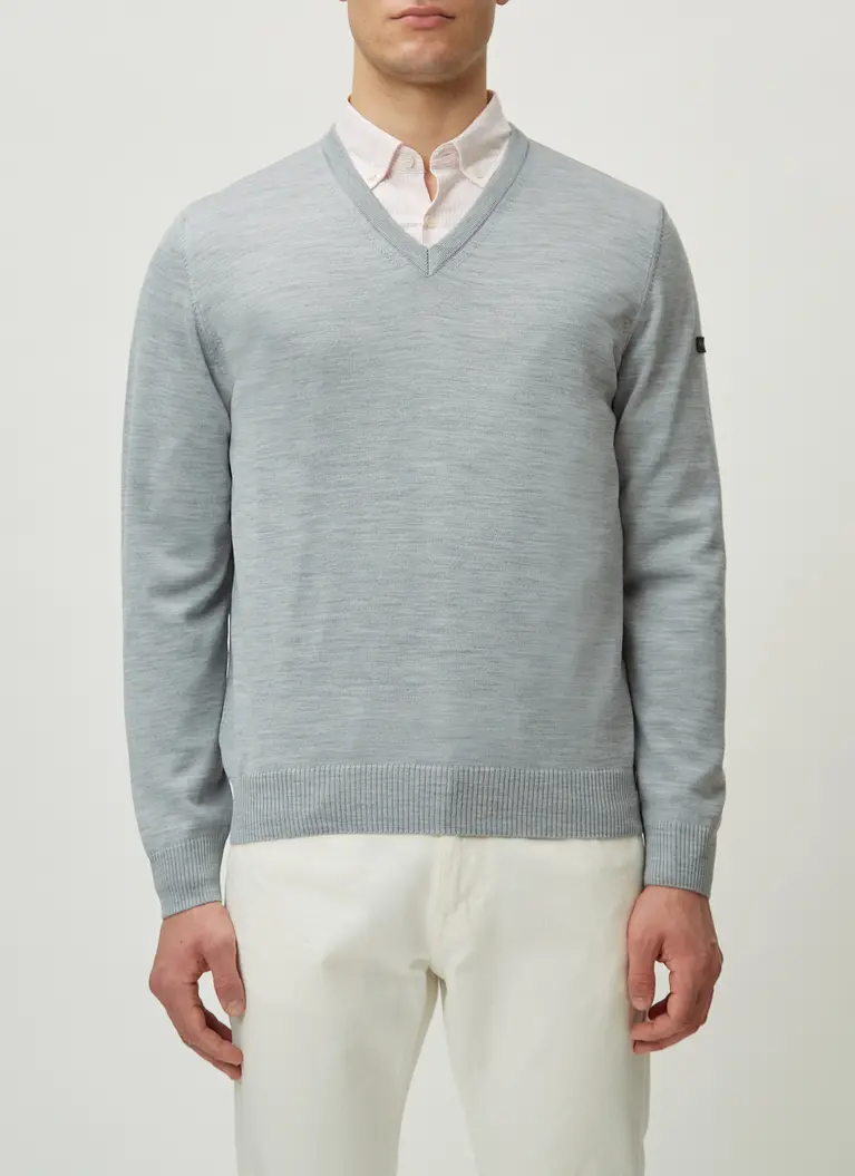 Maerz Muenchen V-Pullover100% MerinowolleArt. Nr. 490400-519 Angebote