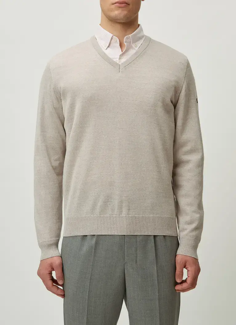 Maerz Muenchen V-Pullover100% MerinowolleArt. Nr. 490400-148 Hotsell
