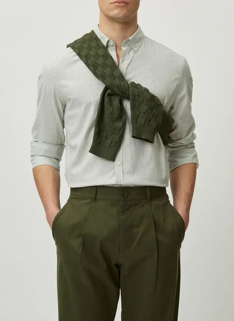 Maerz Muenchen Button Down HemdBaumwollmischungArt. Nr. 744801-297 im Angebot