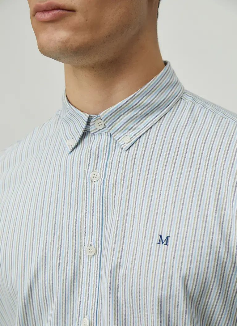 Maerz Muenchen Button Down HemdBaumwollmischungArt. Nr. 744901-334 Schlussverkauf