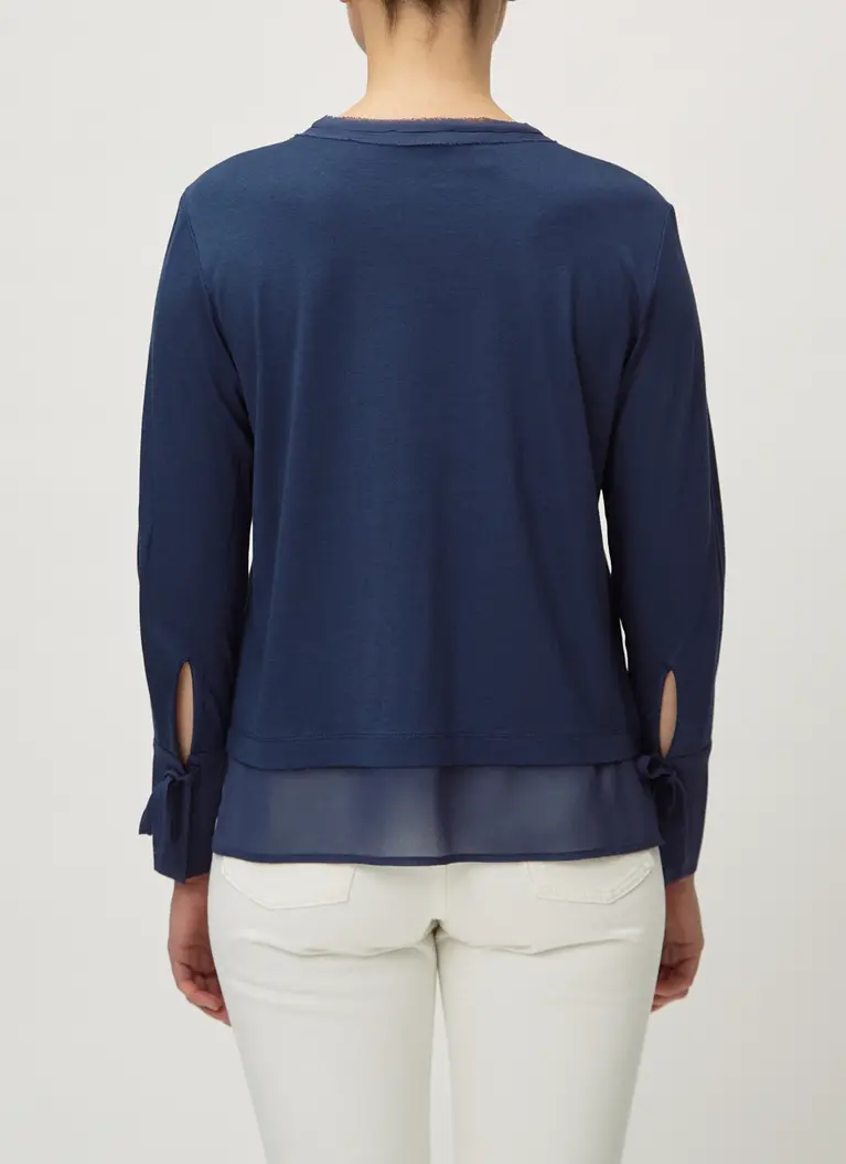 Maerz Muenchen LongsleeveBaumwoll-Modal-MischungArt. Nr. 123101-358 Meist gekauft