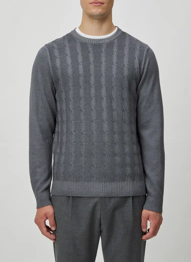 Maerz Muenchen Rundhalspullover100% SchurwolleArt. Nr. 480000-579 Outlet