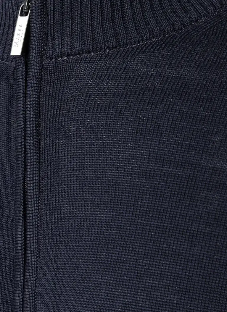Maerz Muenchen Stehkragen-Zipper100% MerinowolleArt. Nr. 595490-399 Fabrikverkauf