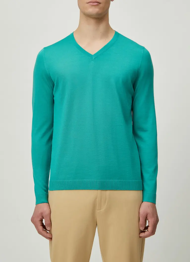 Maerz Muenchen V-Pullover100% MerinowolleArt. Nr. 403800-216 Günstiger Verkauf