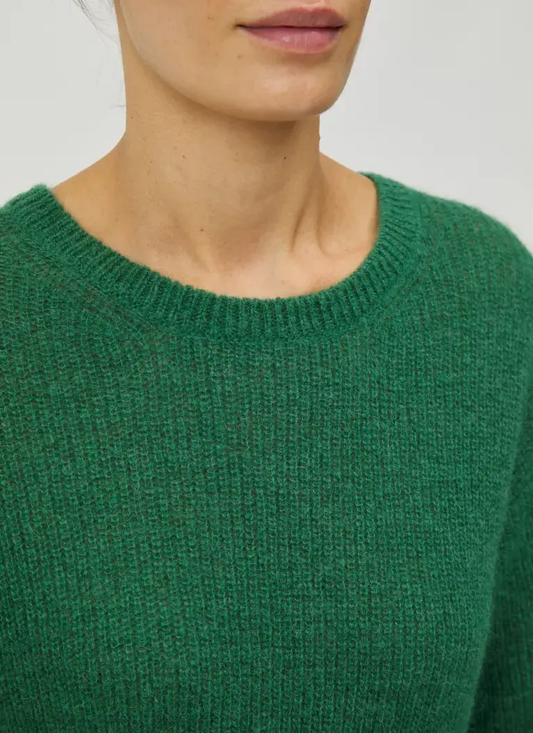 Maerz Muenchen RundhalspulloverAlpaka-Mohair-MixArt. Nr. 363200-285 Fabrikverkauf